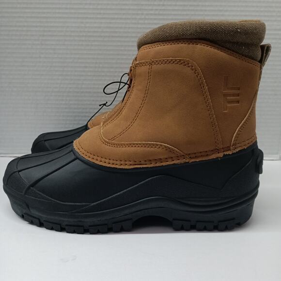 London Fog LFM-Holborn Winter Boot Brown/Black Men\'s Size 7M main image 6